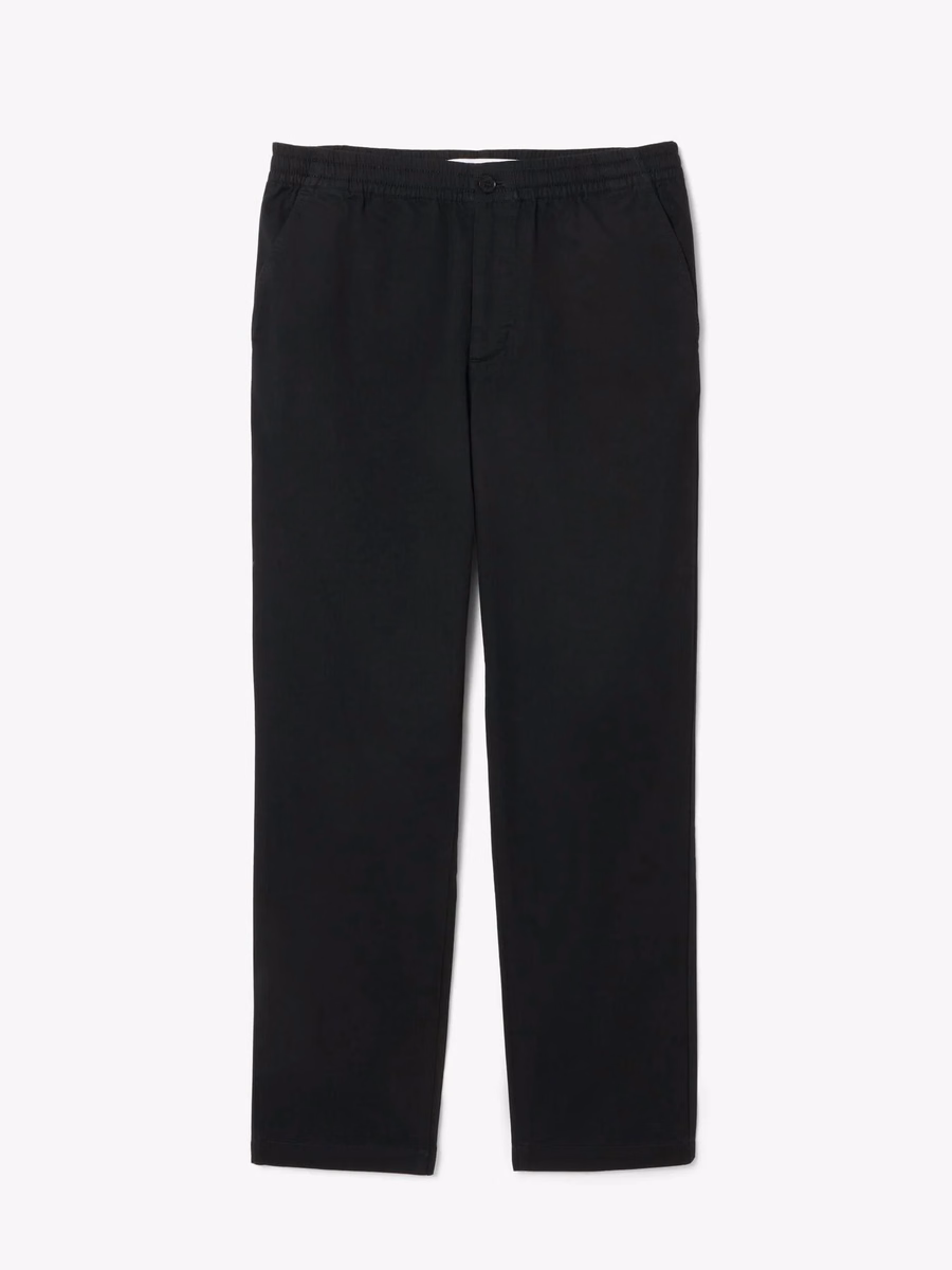 Pantaloni chino in gabardine di cotone a vestibilità regolare