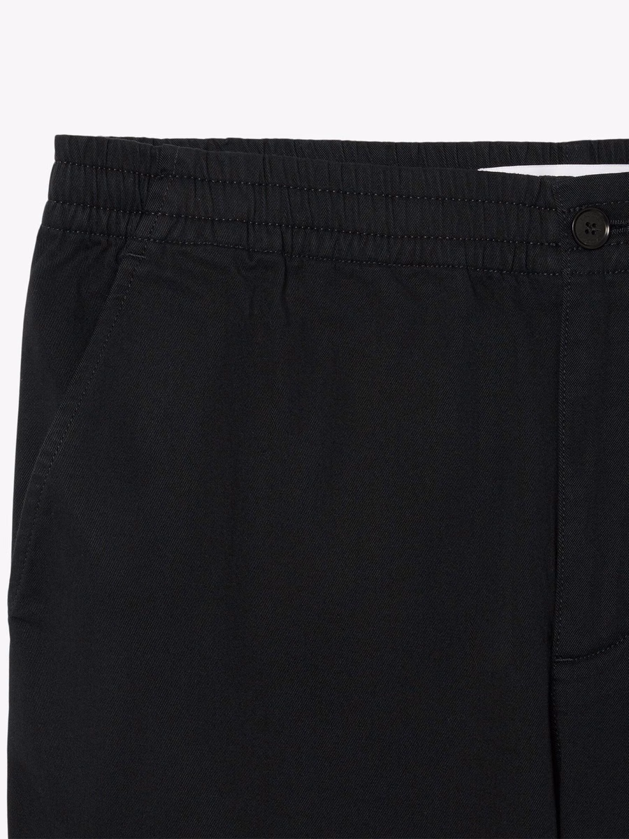Pantaloni chino in gabardine di cotone a vestibilità regolare
