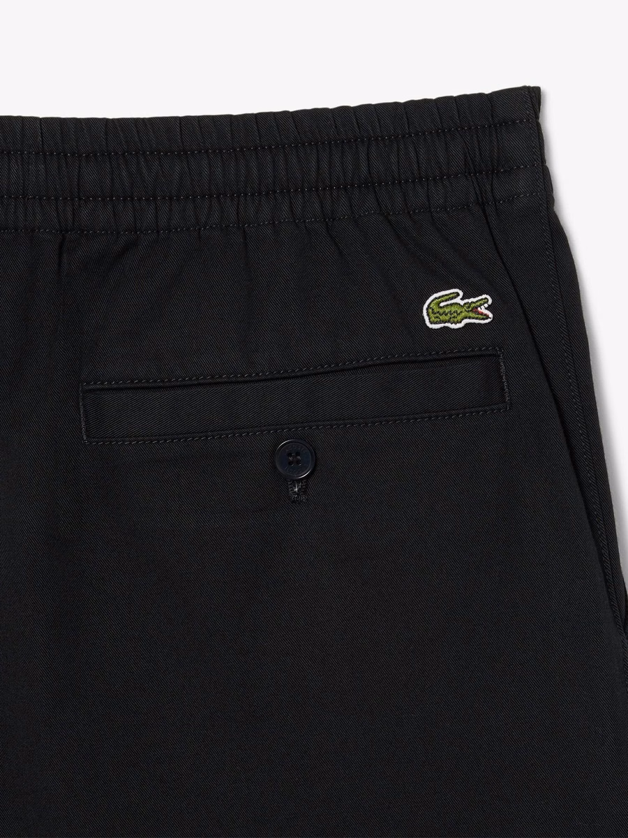 Pantaloni chino in gabardine di cotone a vestibilità regolare