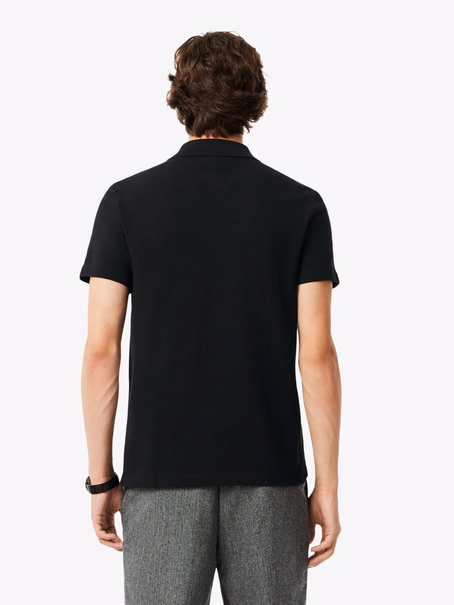 Regular Fit Polo Shirt L.12.12 con logo a contrasto