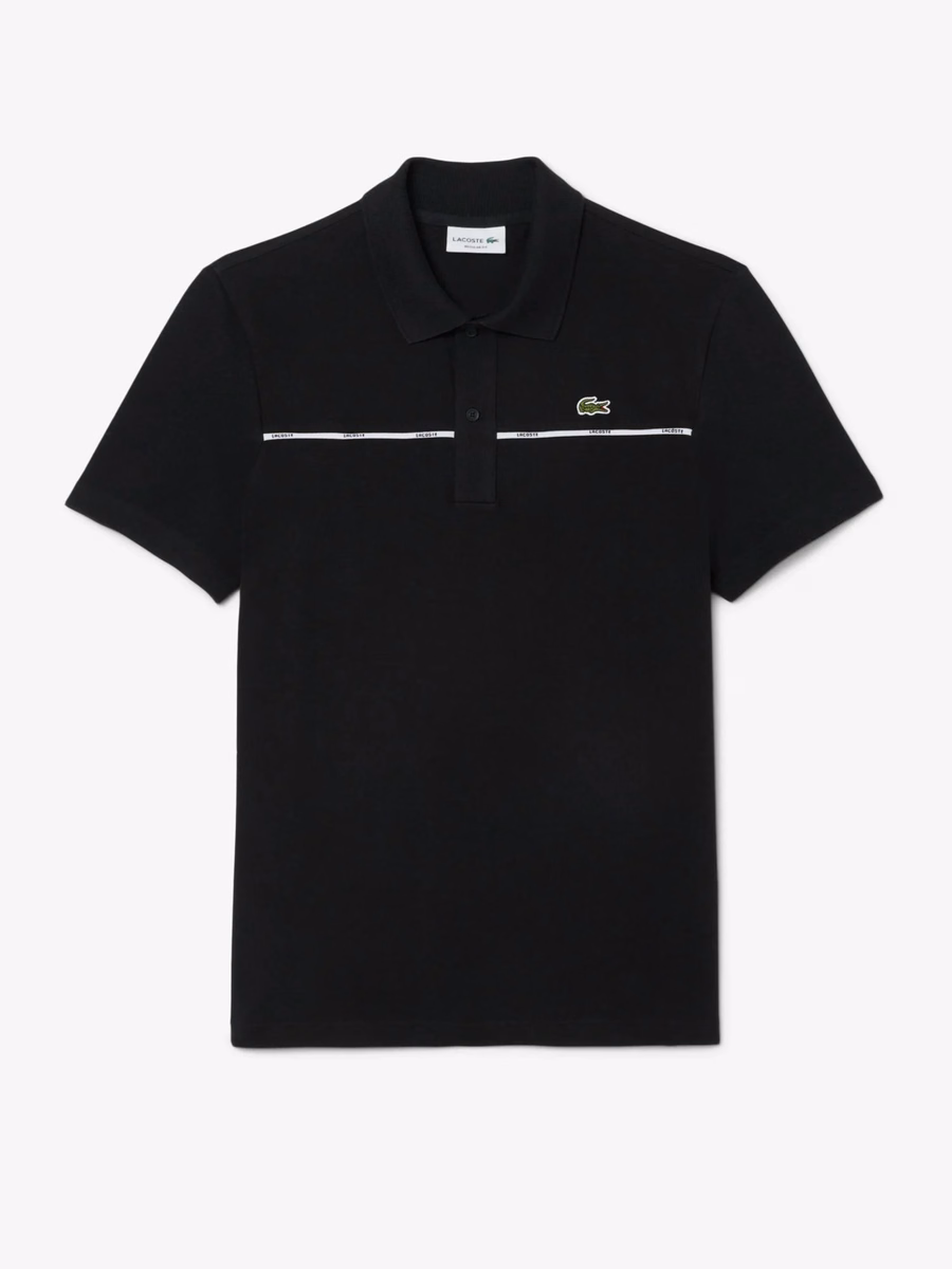 Regular Fit Polo Shirt L.12.12 con logo a contrasto