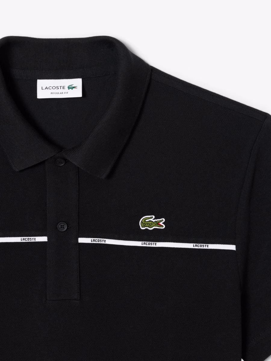 Regular Fit Polo Shirt L.12.12 con logo a contrasto