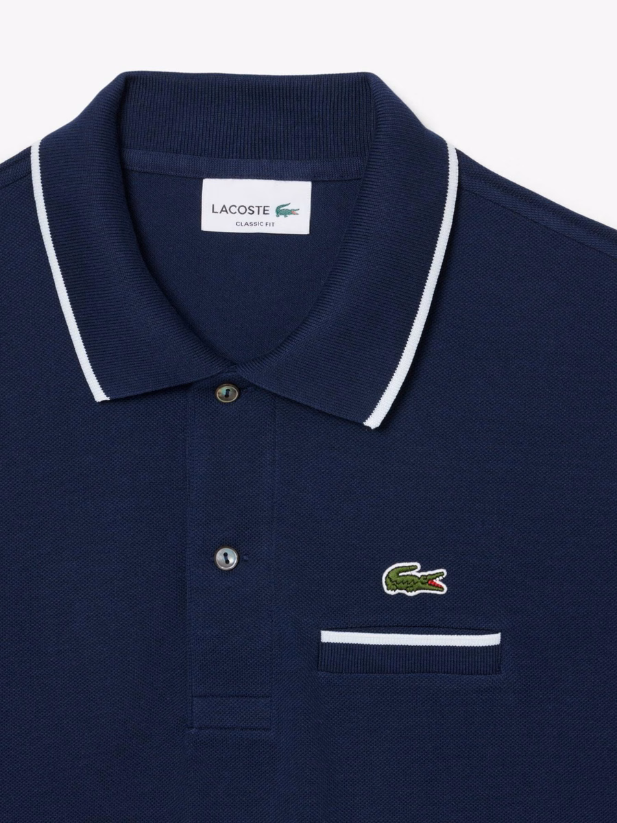 Polo Classic Fit con tasca L.12.12
