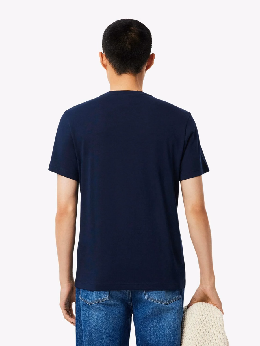 Lacoste Trim Cotton Jersey T-shirt