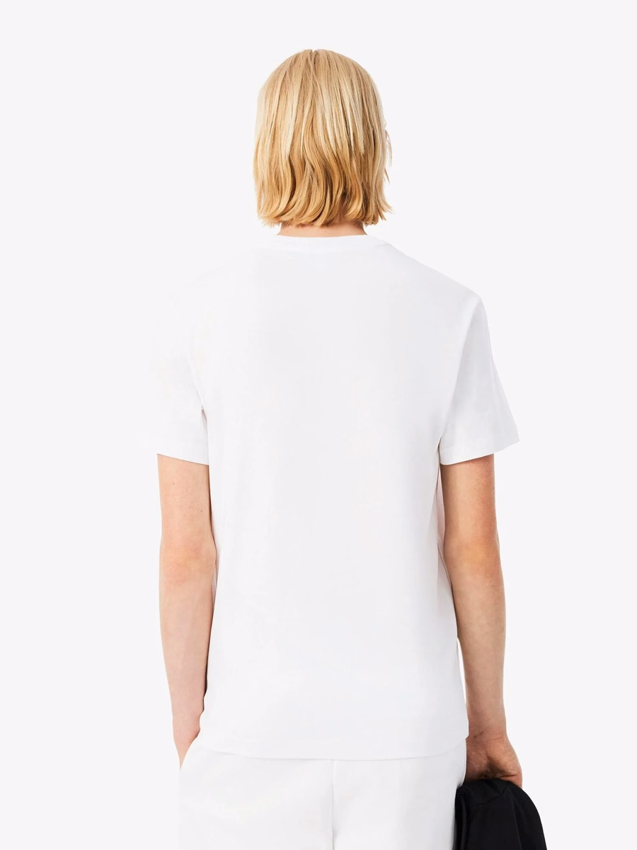Lacoste Trim Cotton Jersey T-shirt