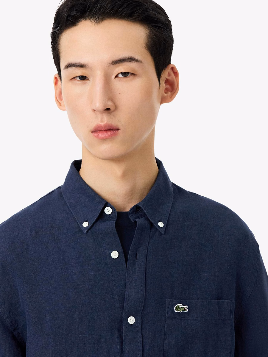Camicia in Lino Regular Fit