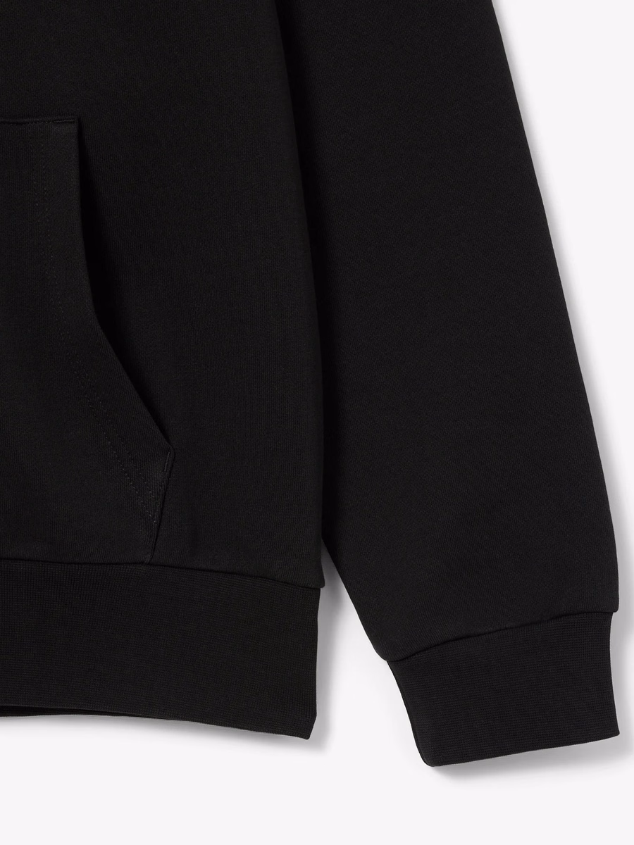 Felpa con zip in pile Classic Fit