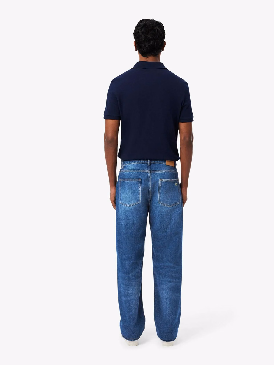 Jeans a gamba dritta a 5 tasche