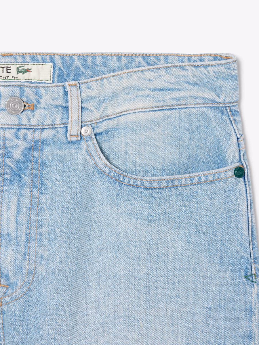 Jeans a gamba dritta a 5 tasche