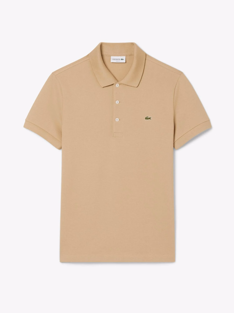 Maglietta Polo Slim Fit Stretch Petit Piqué