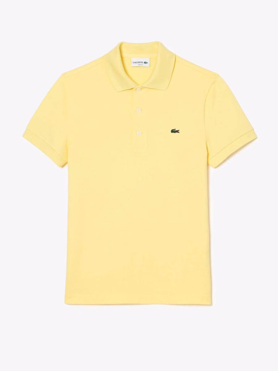 Maglietta Polo Slim Fit Stretch Petit Piqué