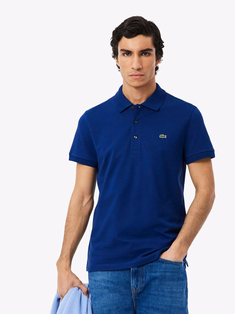 Maglietta Polo Slim Fit Stretch Petit Piqué