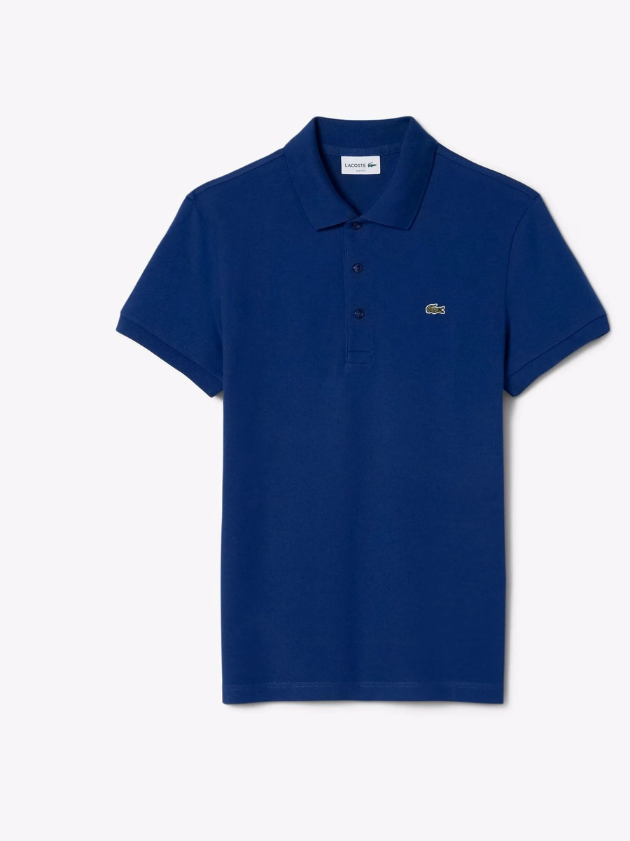 Maglietta Polo Slim Fit Stretch Petit Piqué