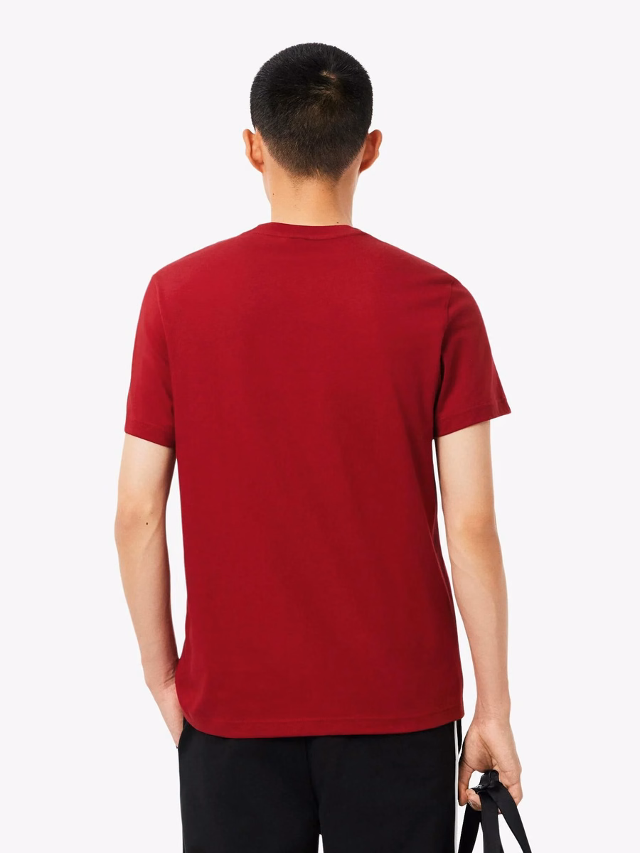 Lacoste Trim Cotton Jersey T-shirt