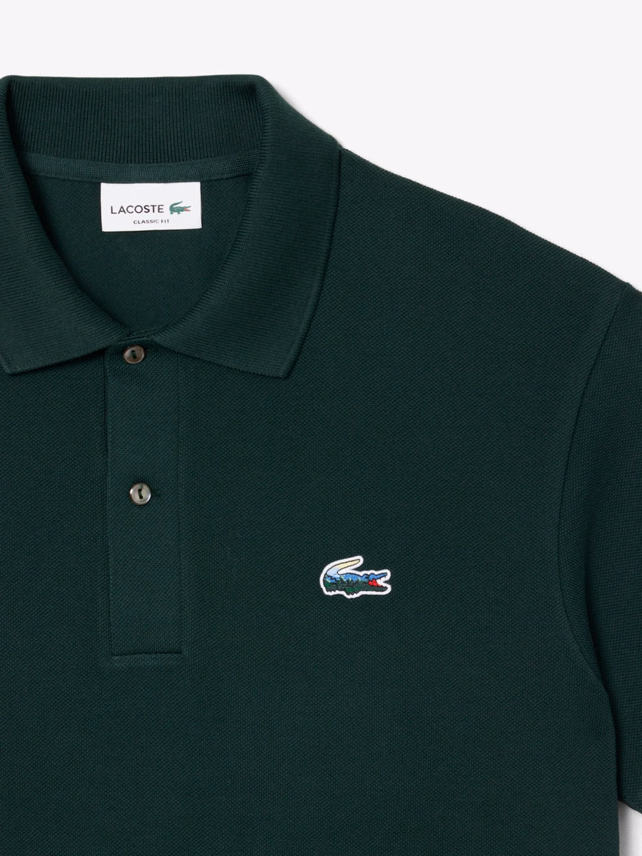Maglietta polo Piqué Classic Fit con coccodrillo paesaggistico
