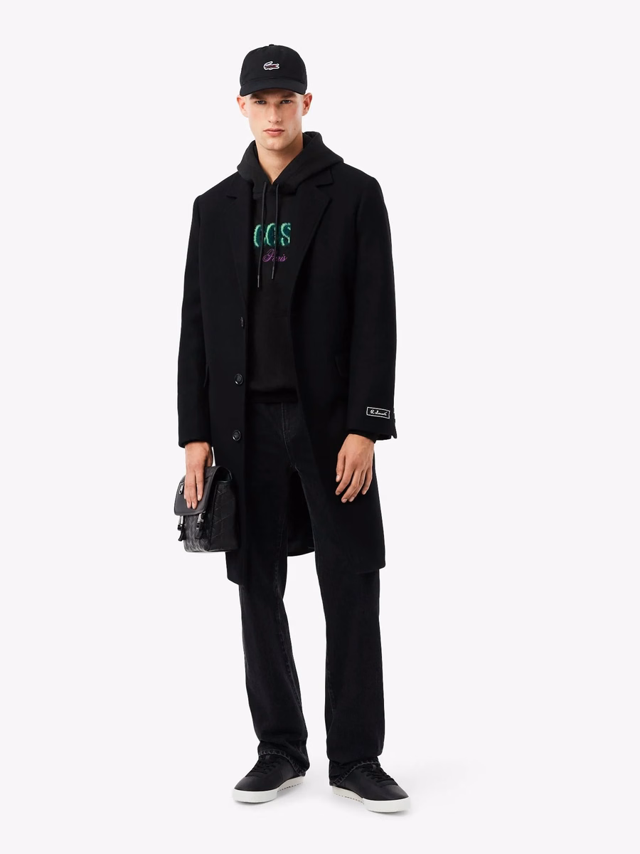 Felpa con cappuccio ricamata Loose Fit