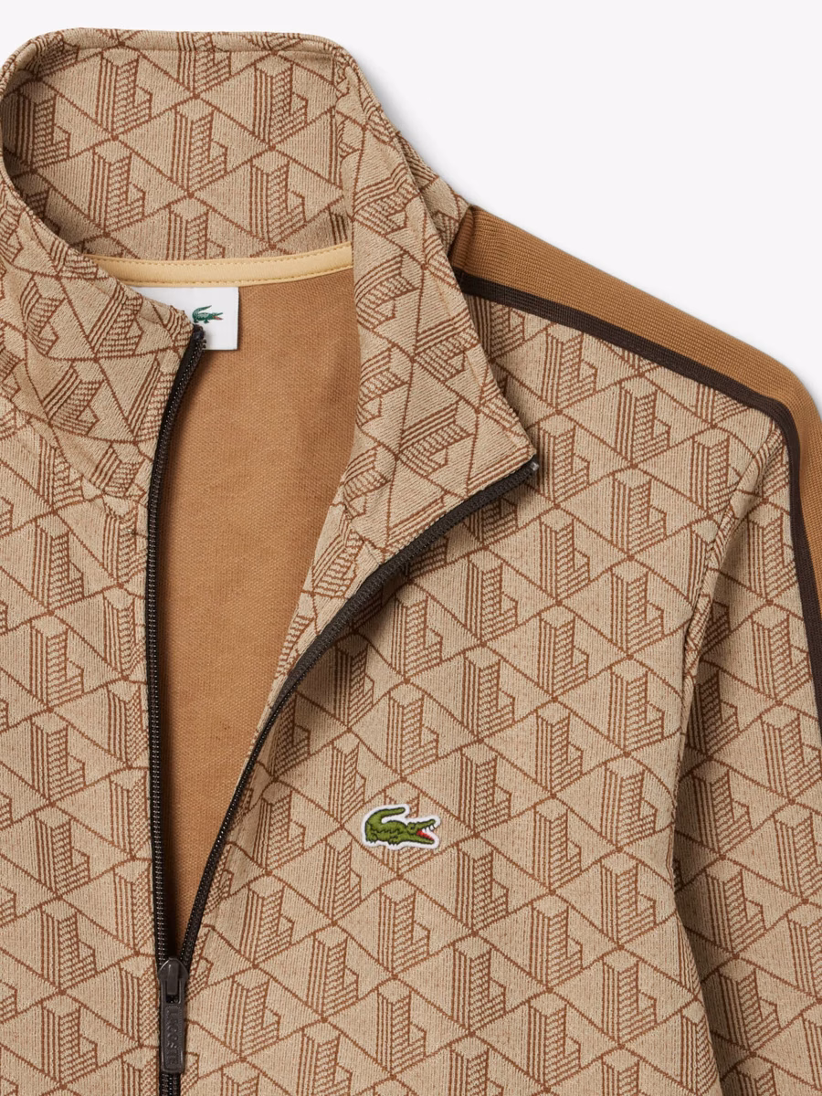 Giacca da track Jacquard con zip di Parigi