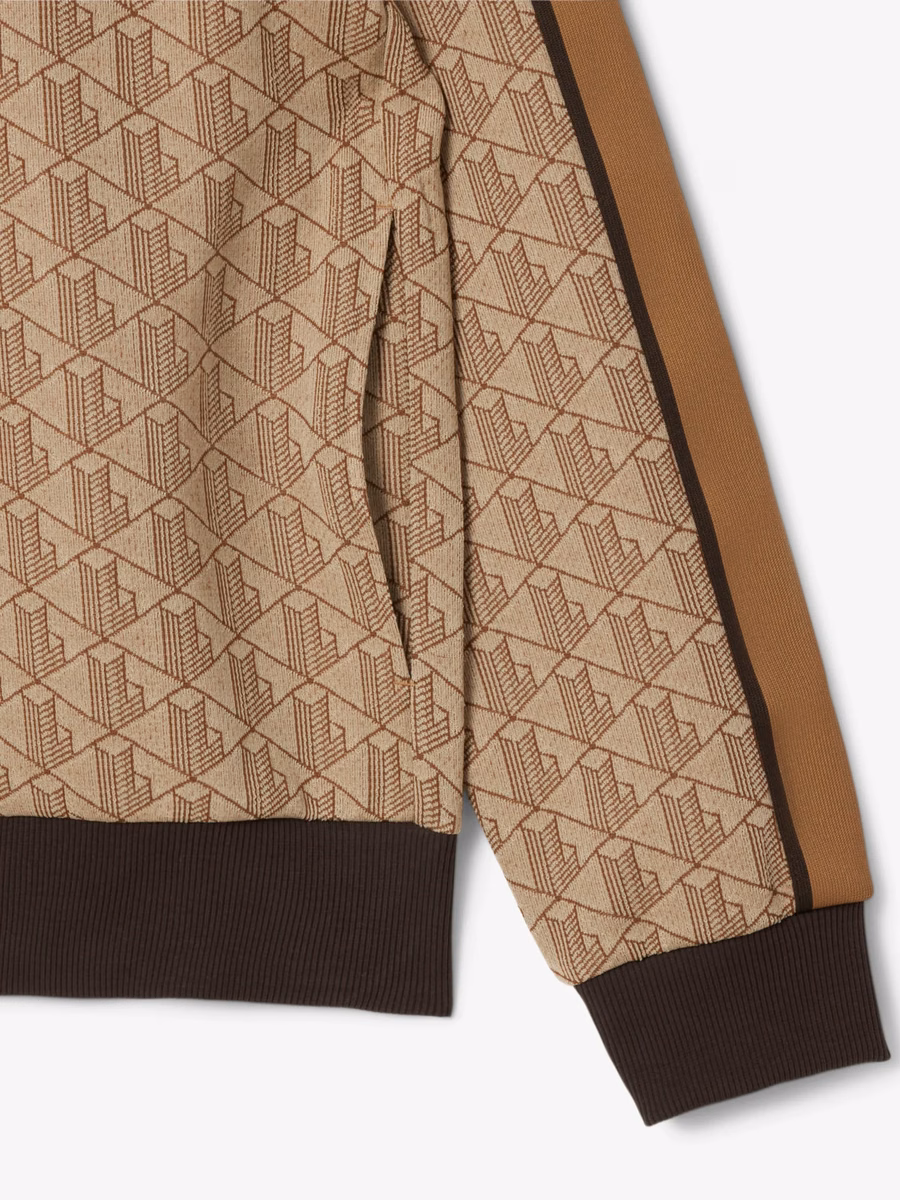 Giacca da track Jacquard con zip di Parigi