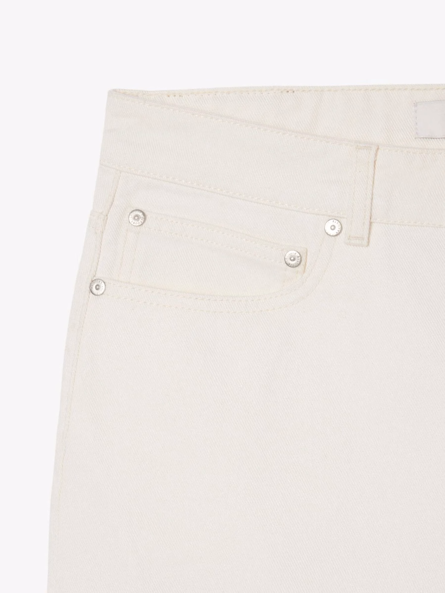 Shorts Bermuda in denim a vestibilità dritta