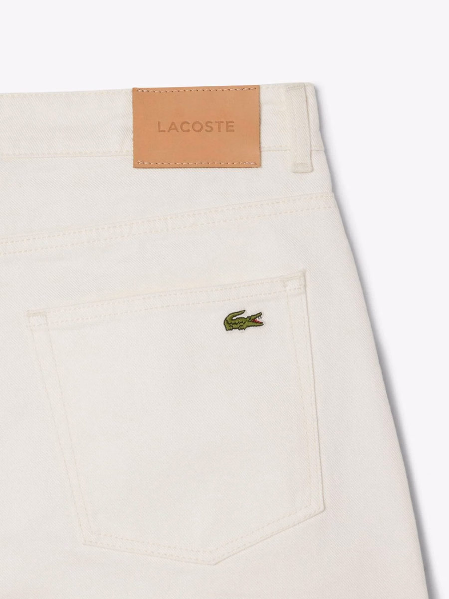 Shorts Bermuda in denim a vestibilità dritta
