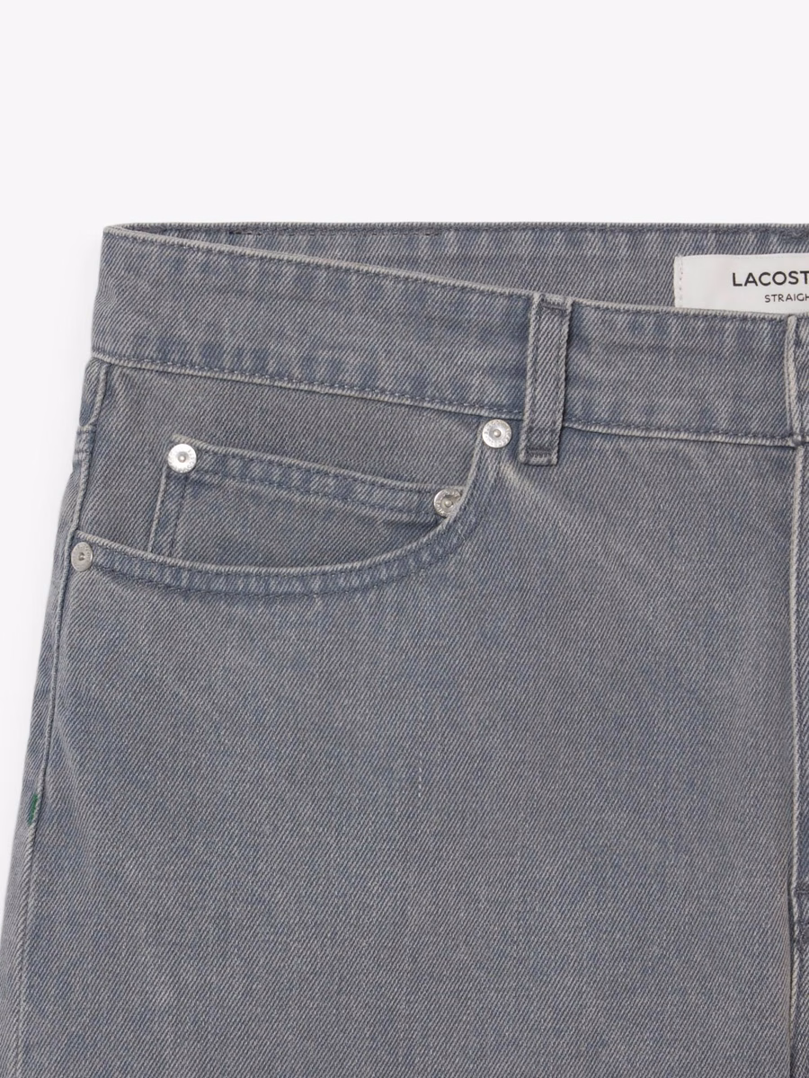 Shorts Bermuda in denim effetto lavato