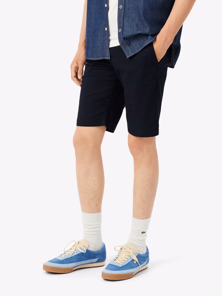 Shorts Chino in cotone stretch slim fit