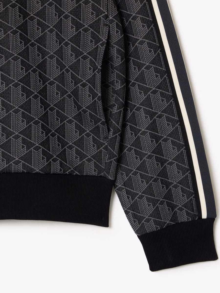 Giacca da track Jacquard con zip di Parigi