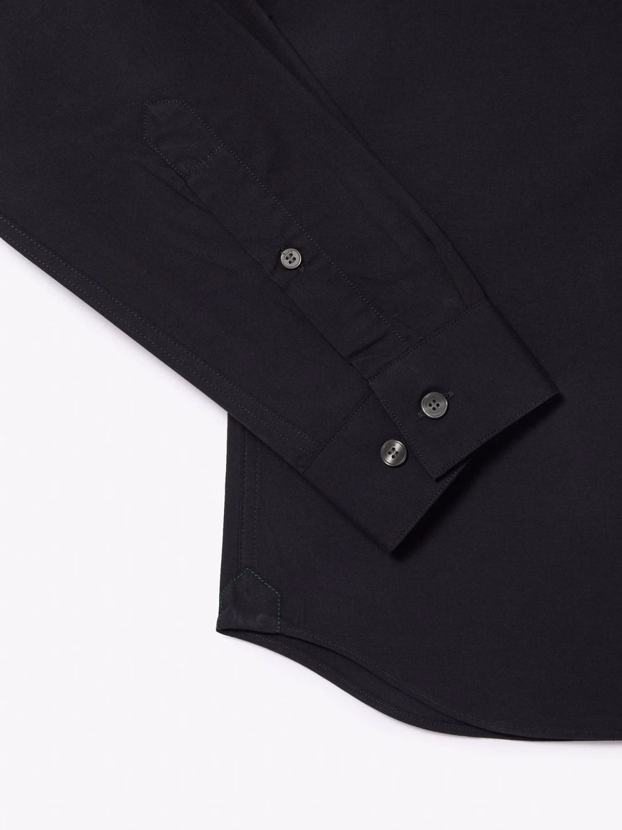 Camicia in popeline di cotone stretch Slim Fit