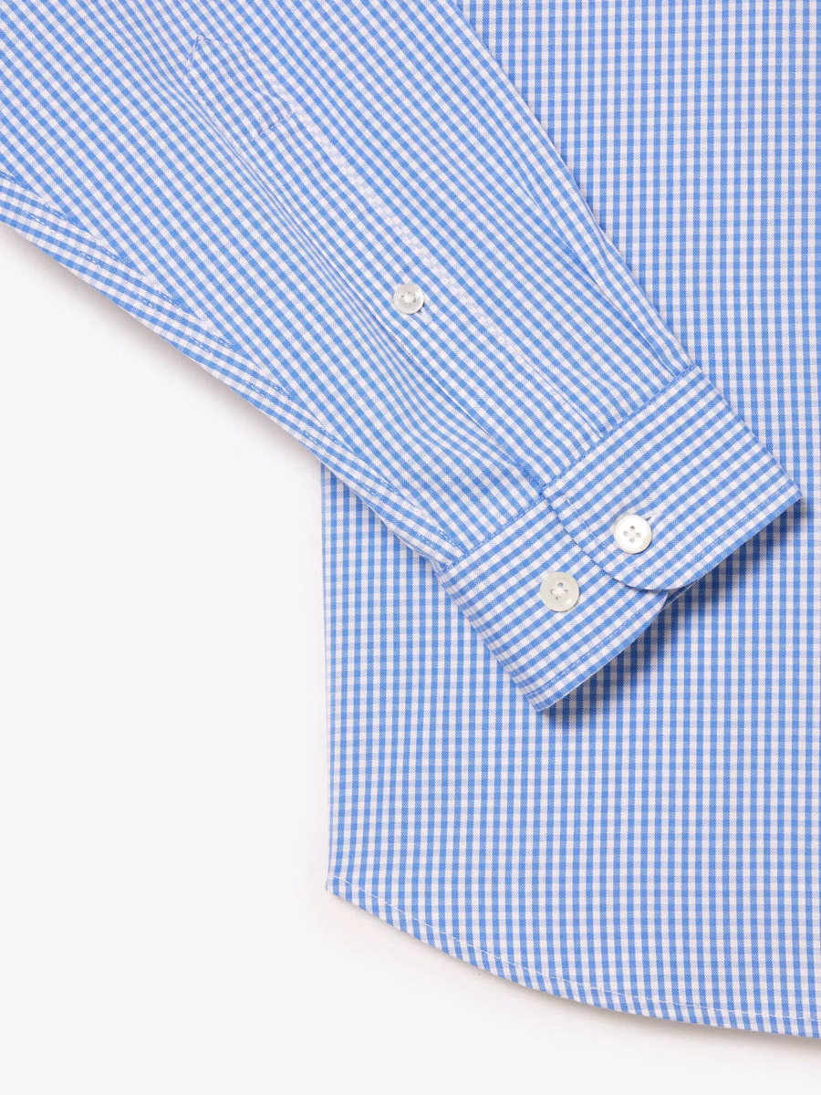 Camicia in cotone a quadri Regular Fit