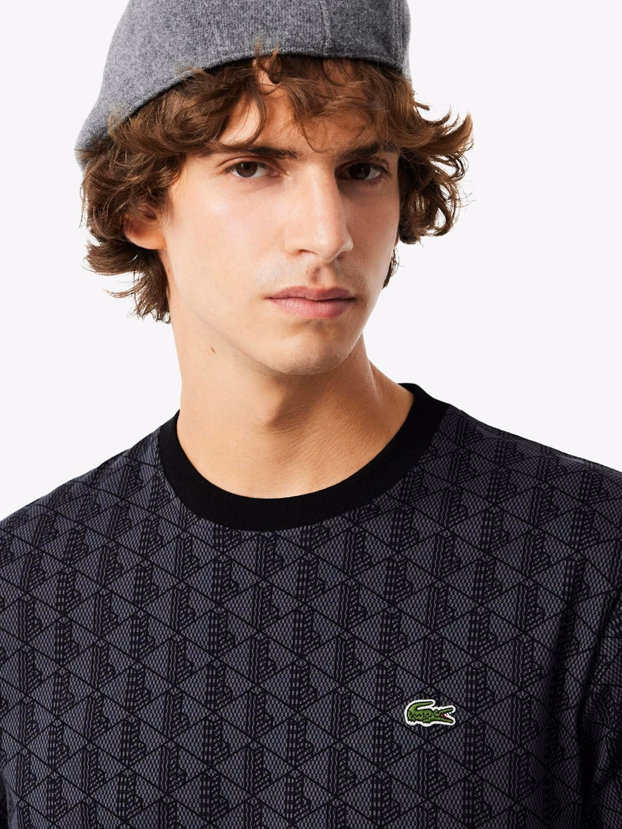 Maglietta in Jersey con Monogramma