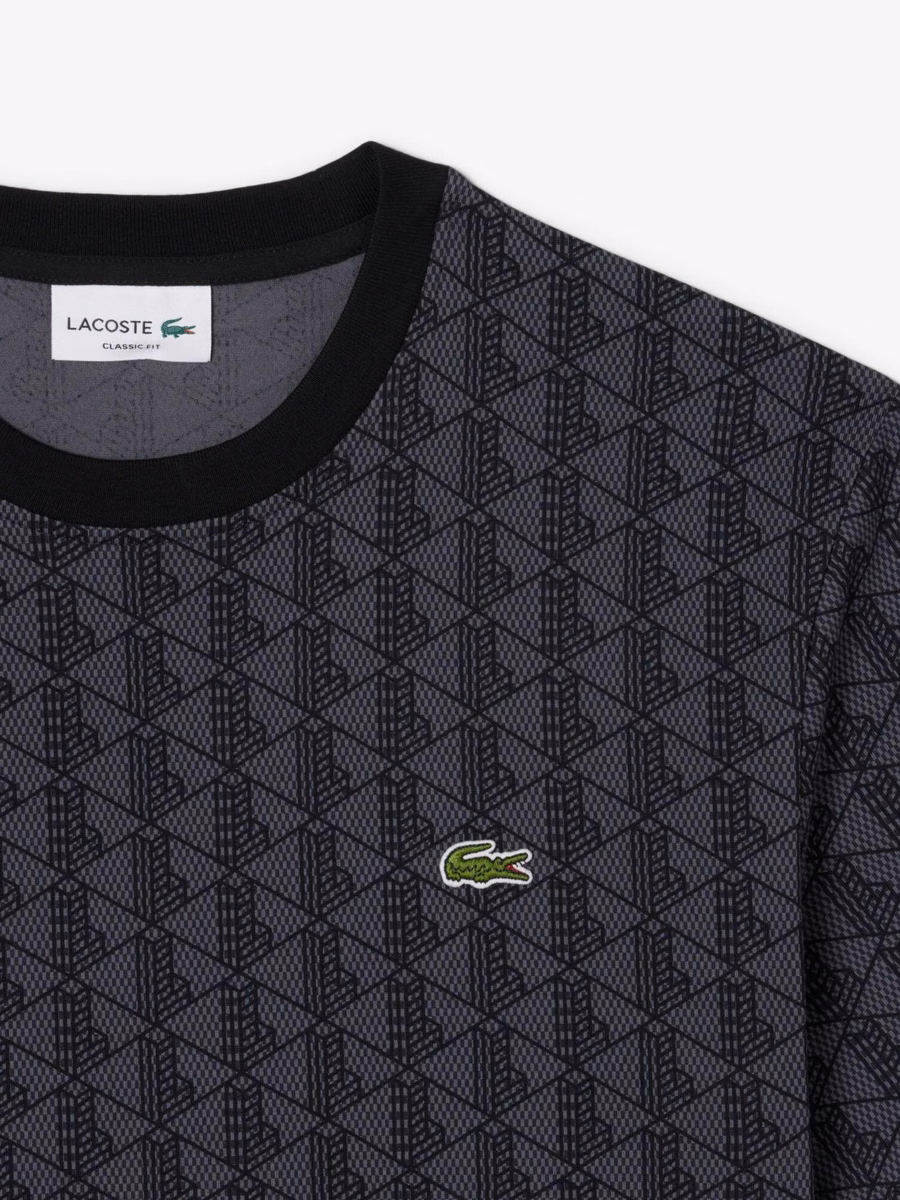 Maglietta in Jersey con Monogramma
