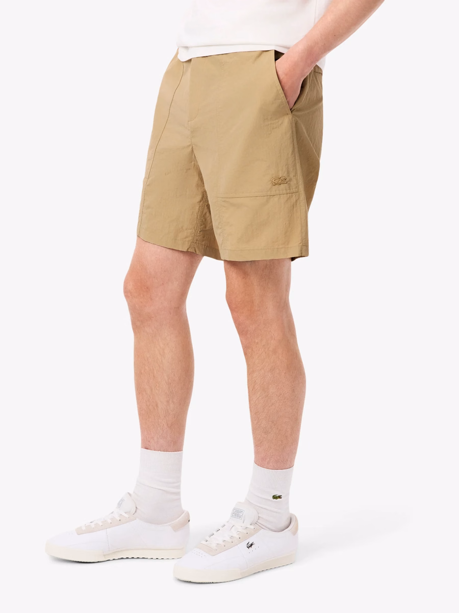 Shorts in Nylon Resistenti all'Acqua e al Vento