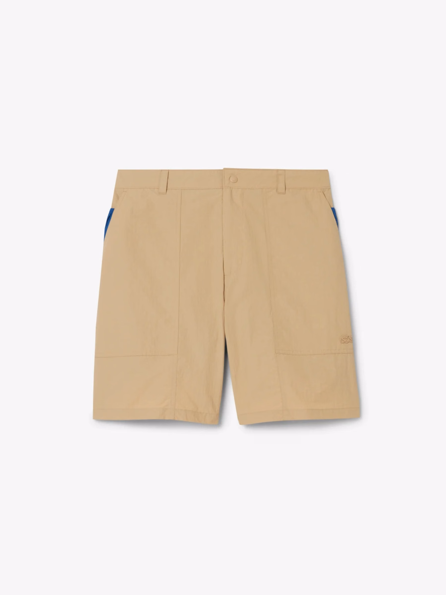 Shorts in Nylon Resistenti all'Acqua e al Vento