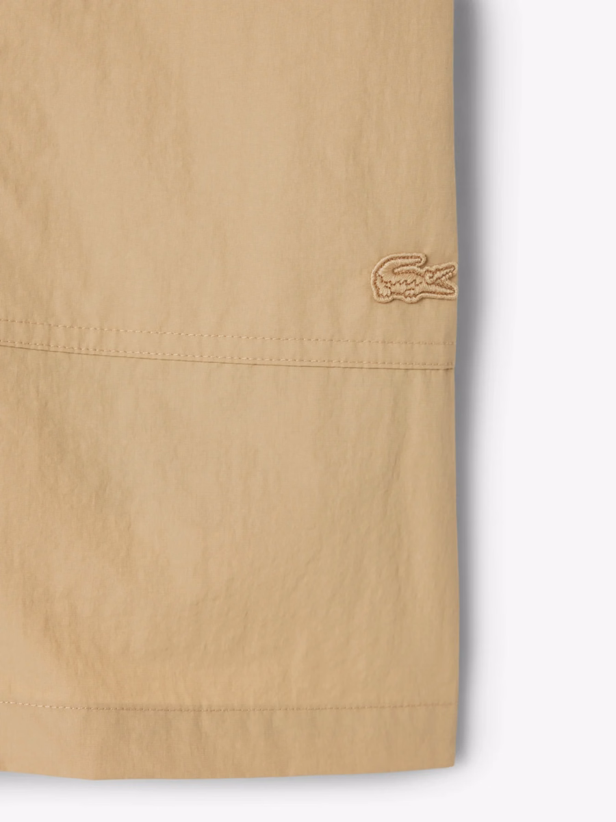Shorts in Nylon Resistenti all'Acqua e al Vento