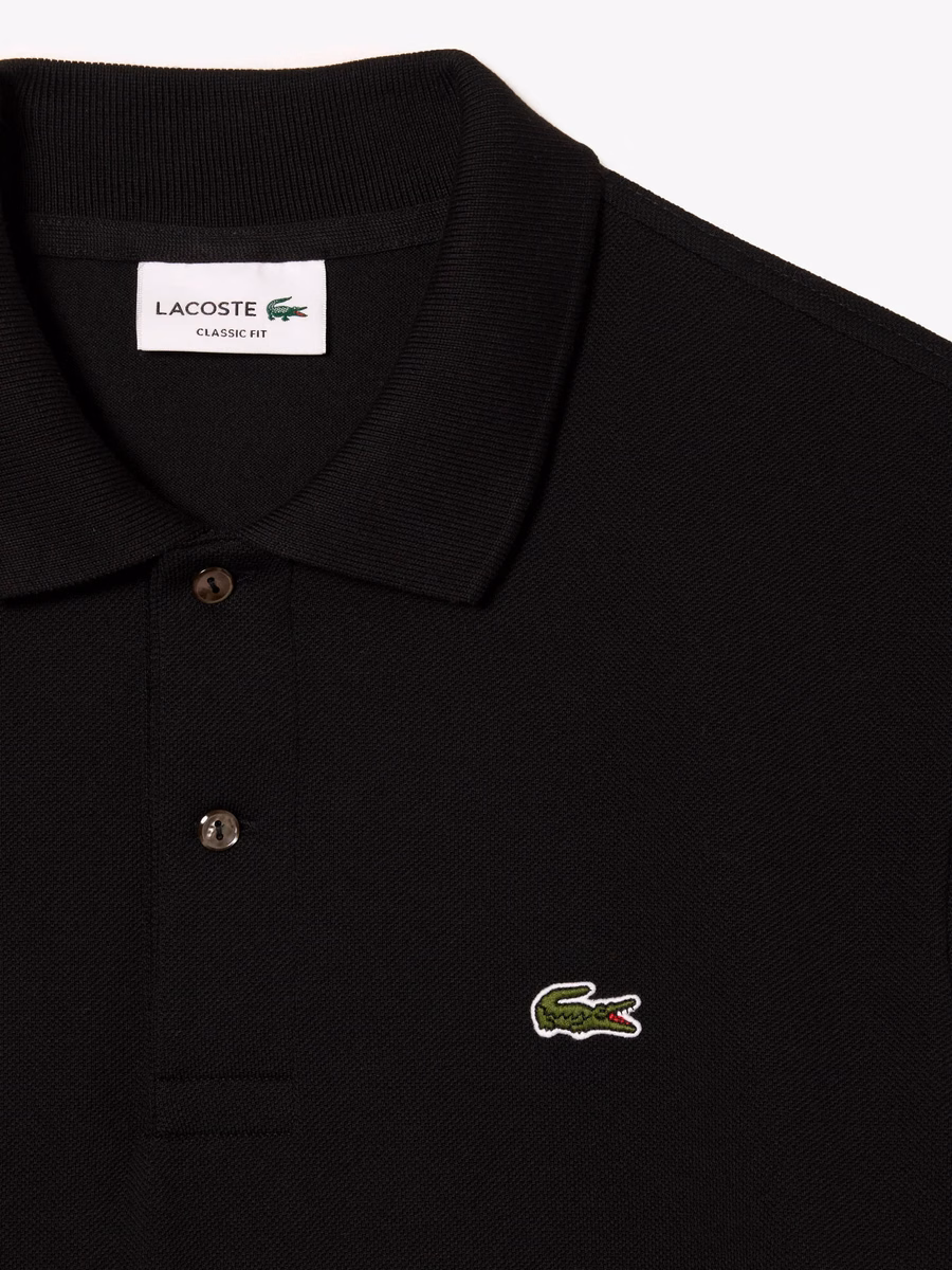 Polo L.12.12 a Maniche Lunghe con Vestibilità Classica