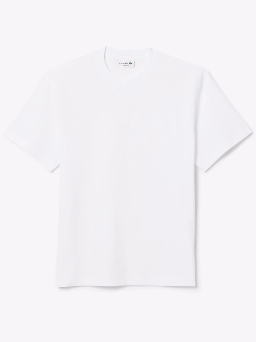 T-shirt in cotone ricamata