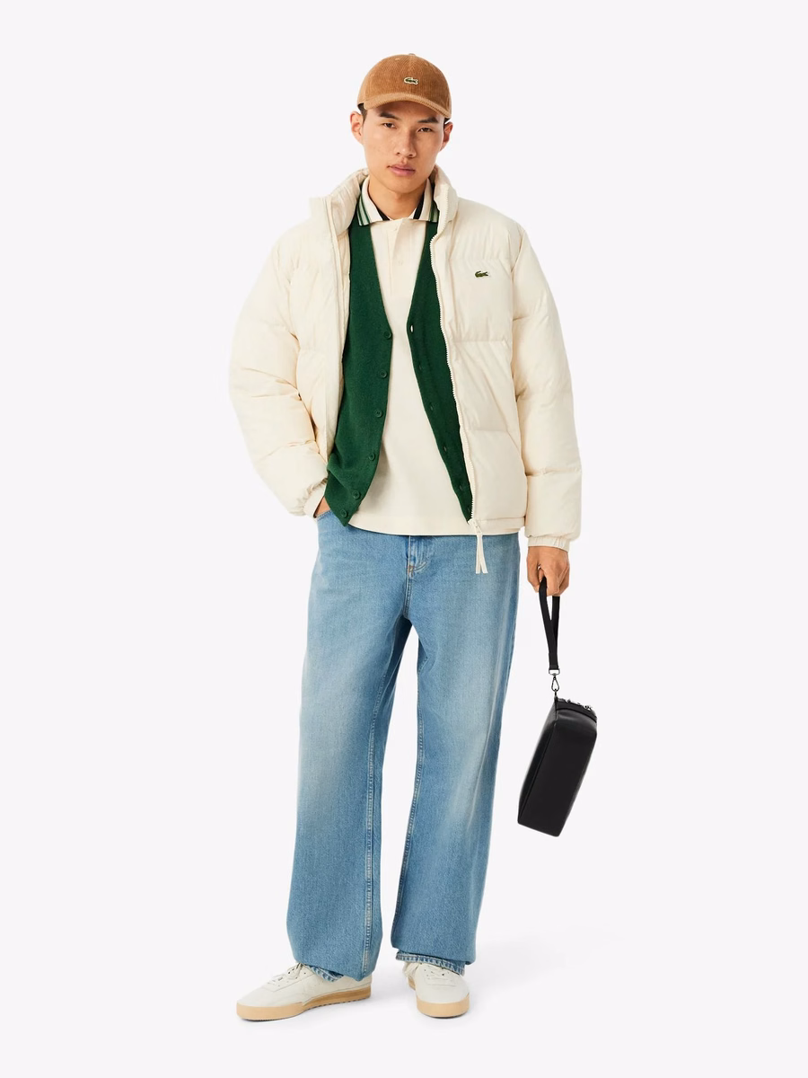 Maglietta Polo Classica a Righe con Collo, Made in France