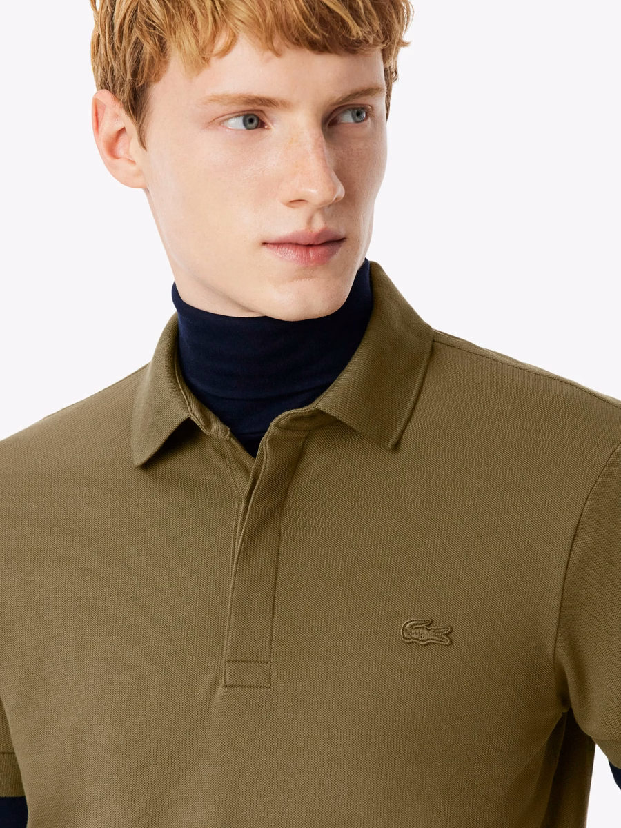 Maglietta Polo Piqué Stretch Regular Fit Paris