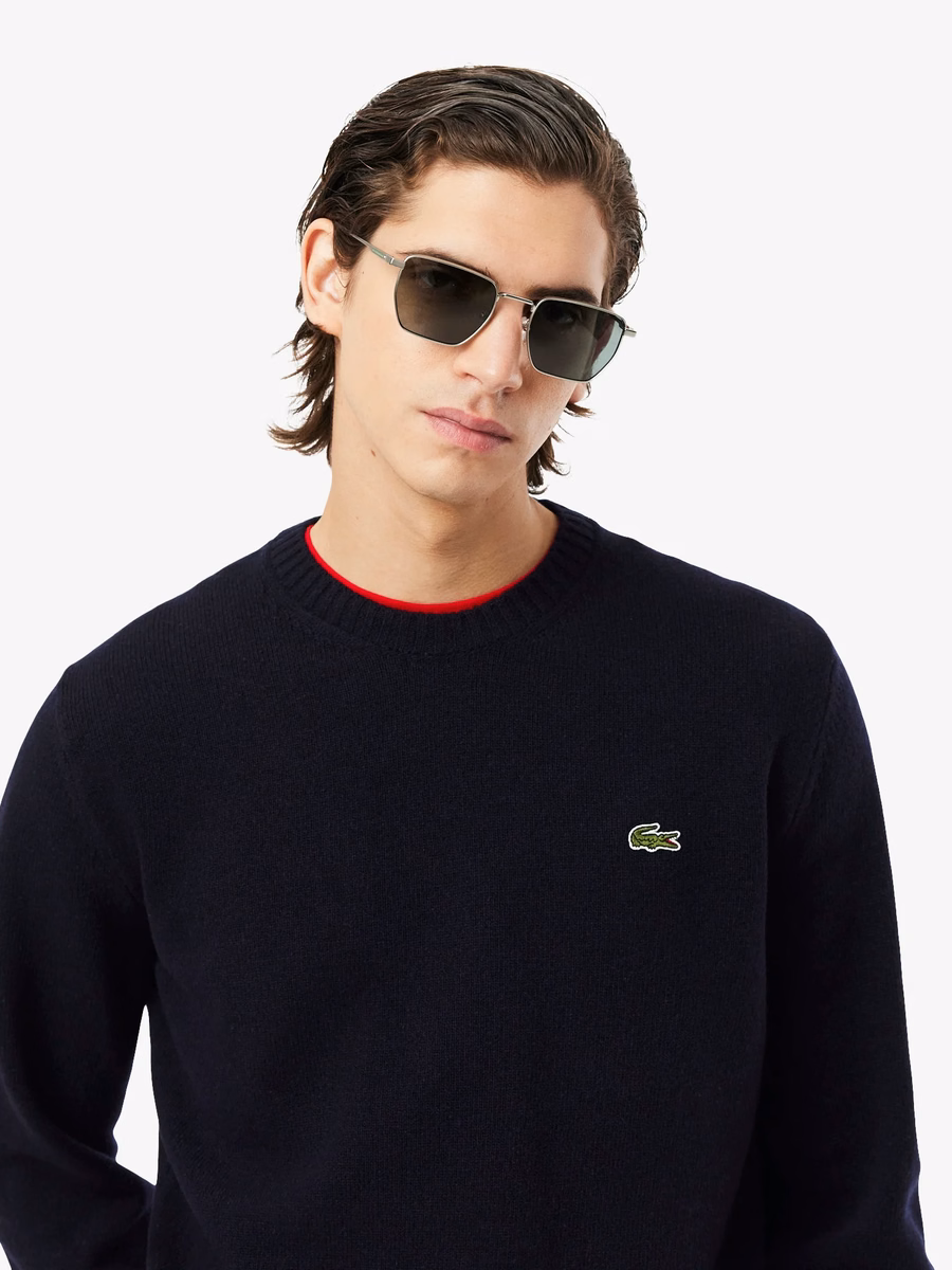 Maglione in Lana a Collo Giro