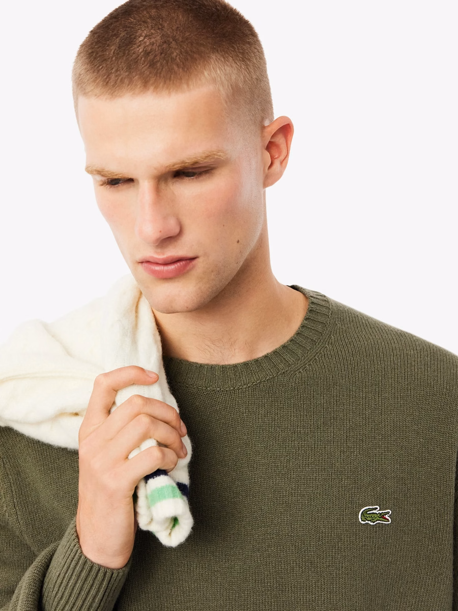 Maglione in Lana a Collo Giro