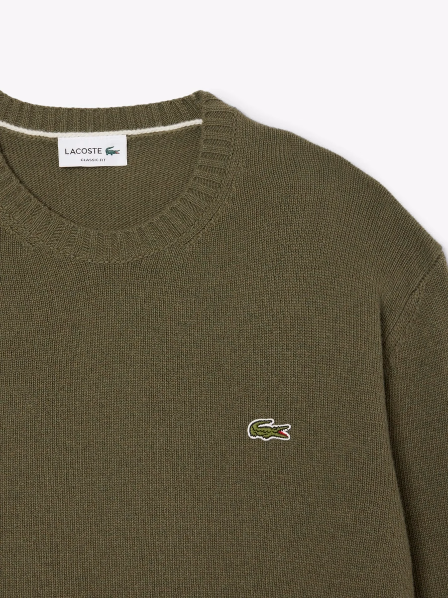 Maglione in Lana a Collo Giro