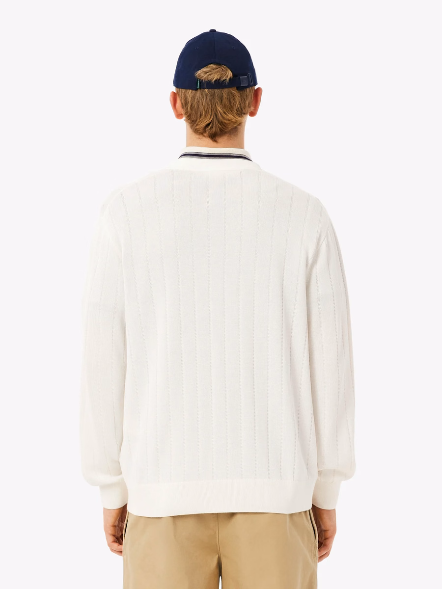 Cardigan a Coste Fluide