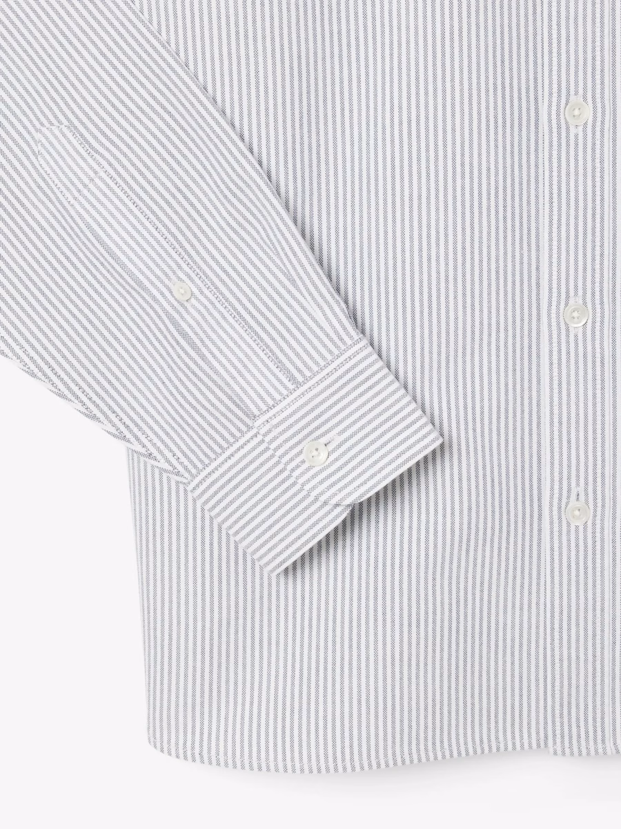 Camicia Oxford a righe Regular Fit