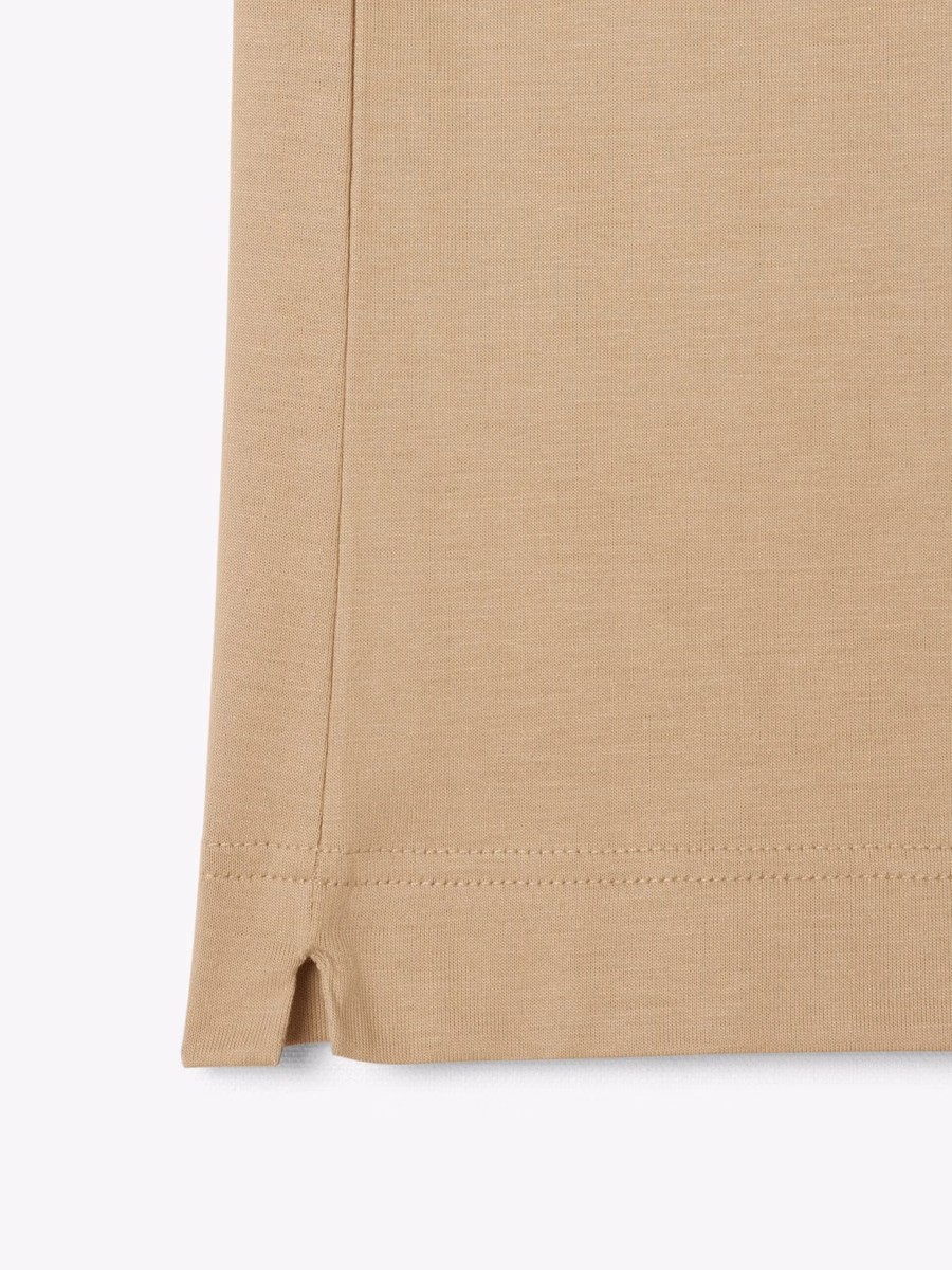 Maglietta Polo Ricamata con Collo Aperto Paris Classic Fit