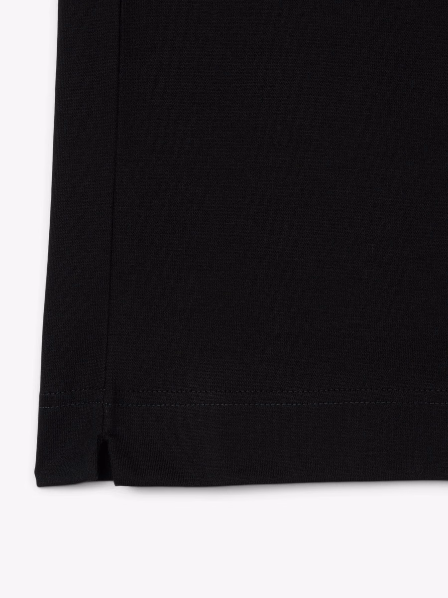 Maglietta Polo Ricamata con Collo Aperto Paris Classic Fit