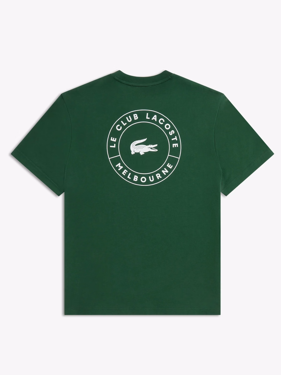 T-shirt in Cotone Le Club Lacoste Melbourne