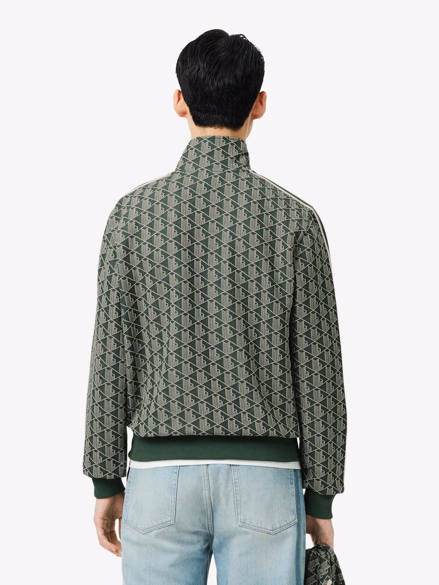 Giacca da track Jacquard con zip di Parigi