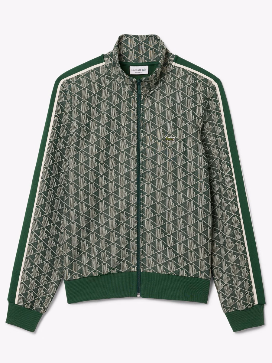 Giacca da track Jacquard con zip di Parigi