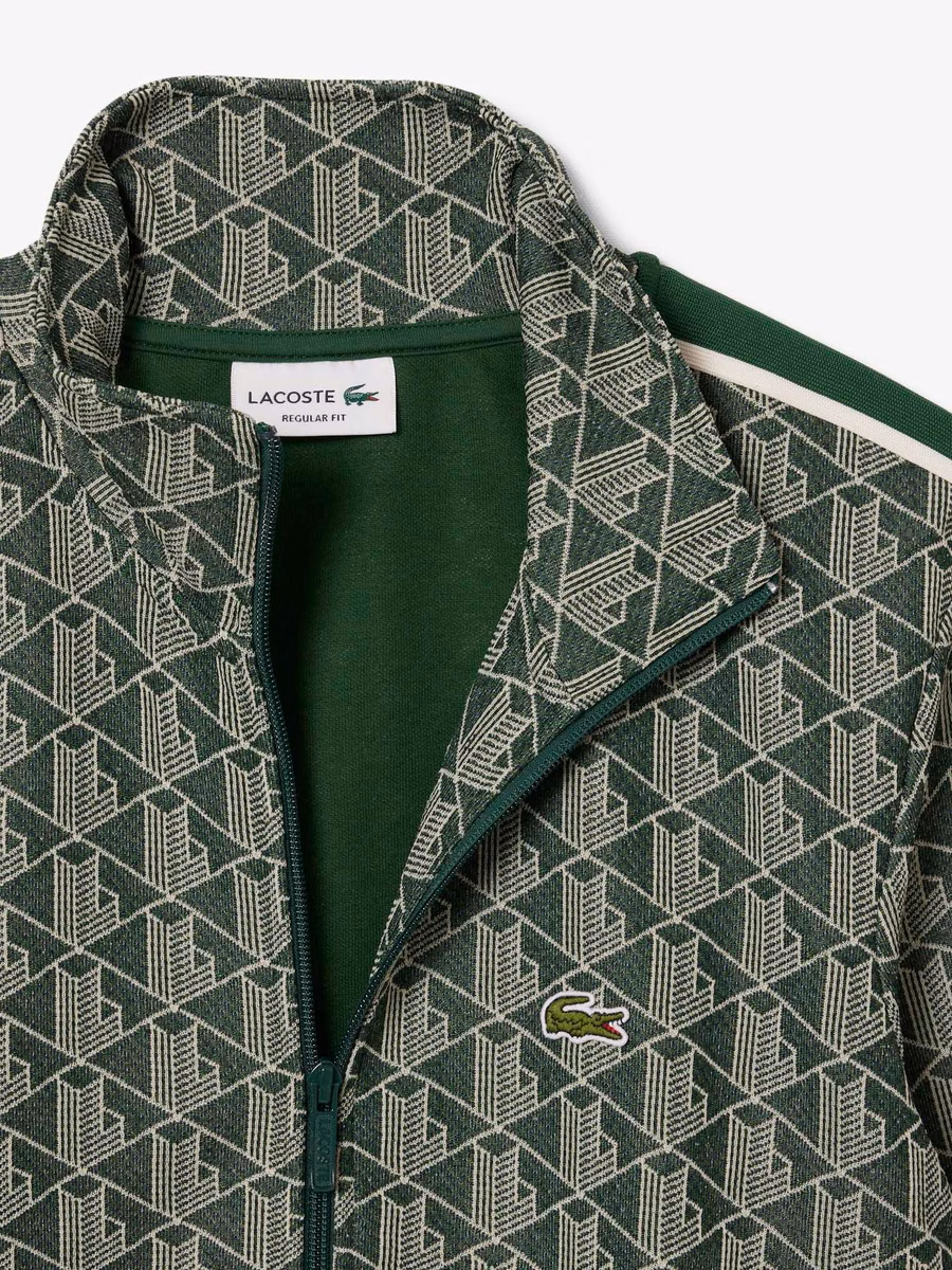 Giacca da track Jacquard con zip di Parigi