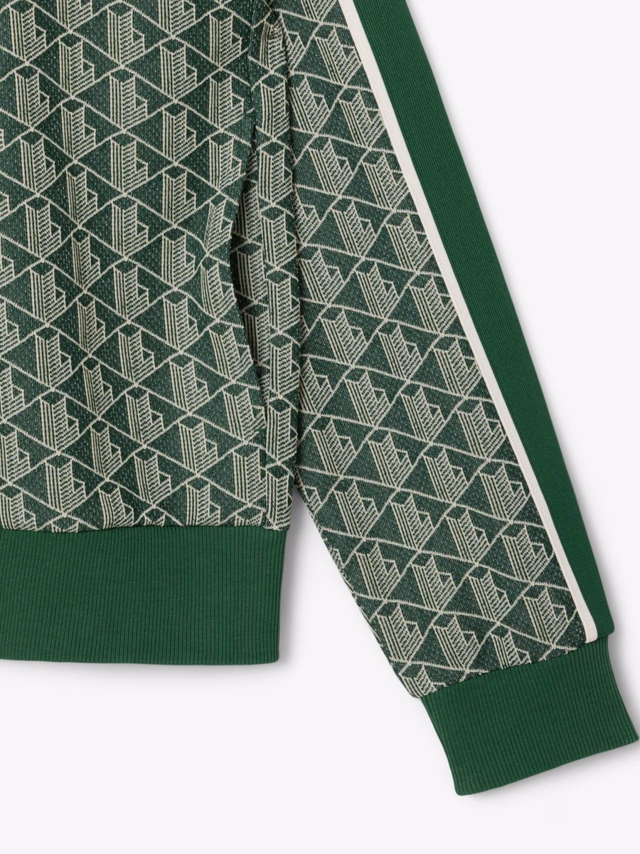 Giacca da track Jacquard con zip di Parigi